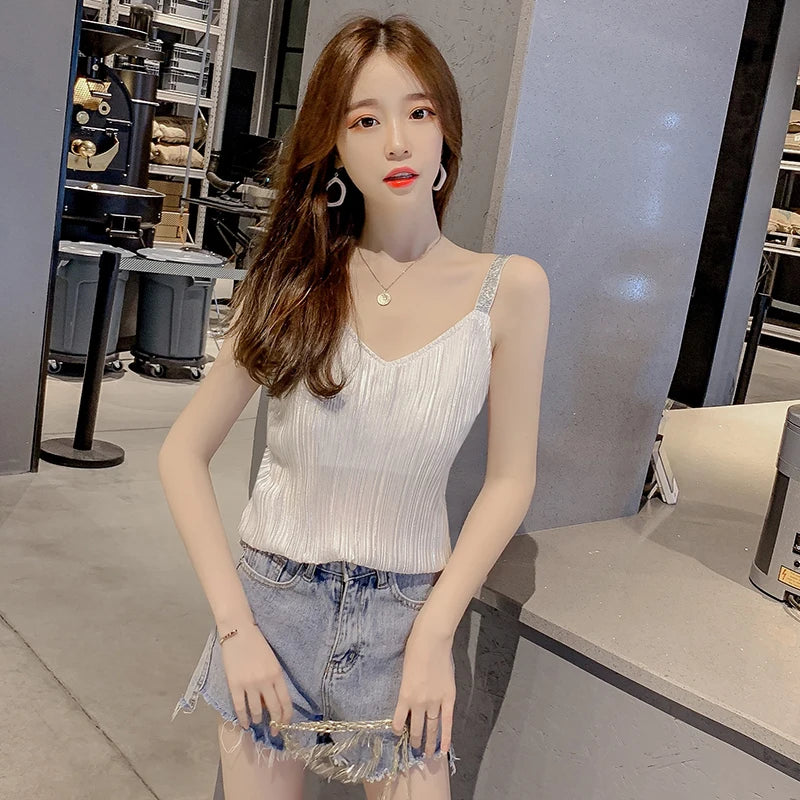 Débardeur pailleté festif pour des soirées éblouissantes