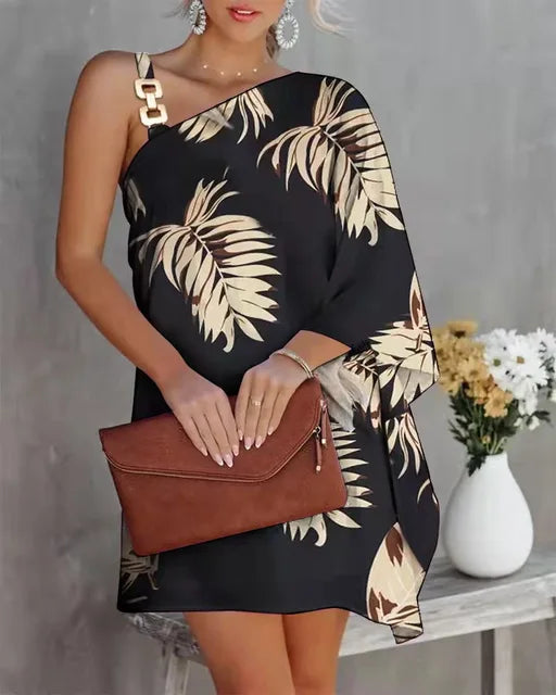 Vestito estivo a collo halter tie dye