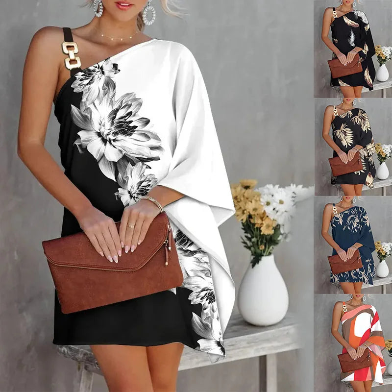 Vestito estivo a collo halter tie dye
