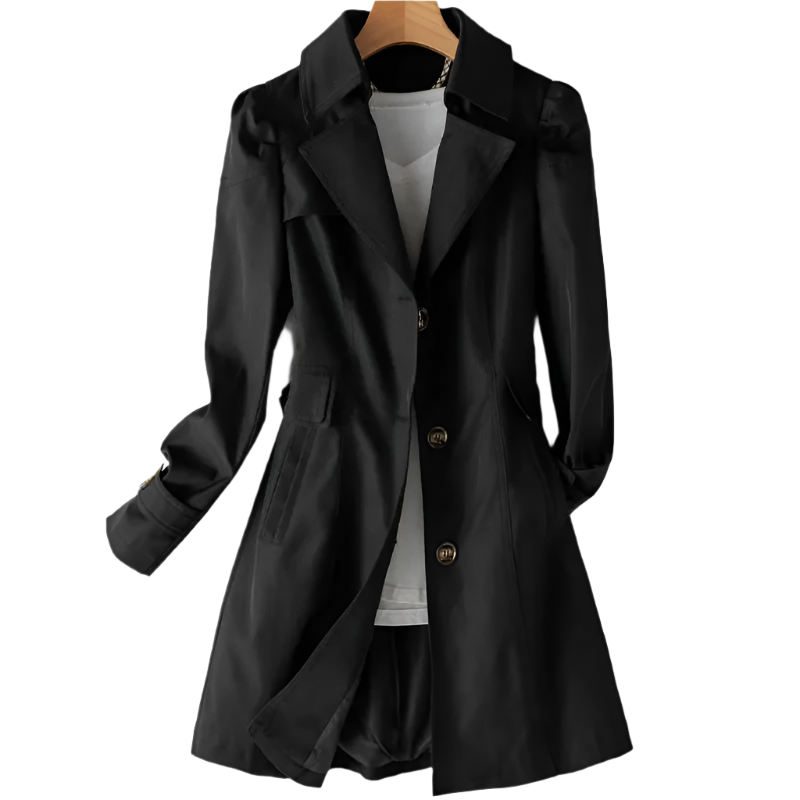 StormBreeze | Trenchcoat Antivento da Donna | Leggero, Idrorepellente