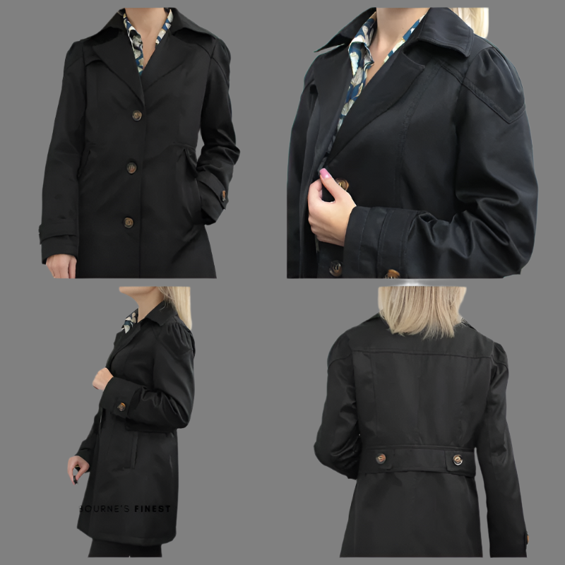 StormBreeze | Trenchcoat Antivento da Donna | Leggero, Idrorepellente