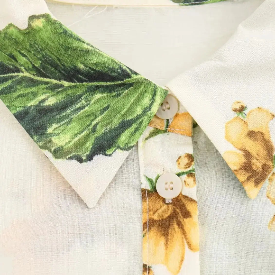 Moda lussuosa: Vestito camicia con stampa Traf