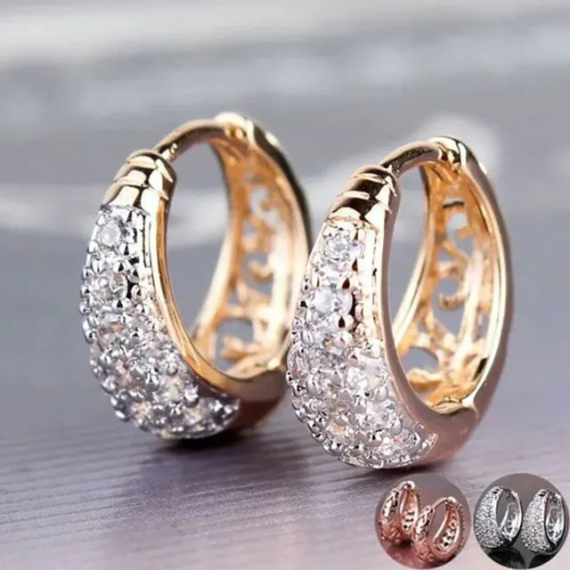 Zilver Essence Geometrische Metalen Oorbellen voor Vrouwen