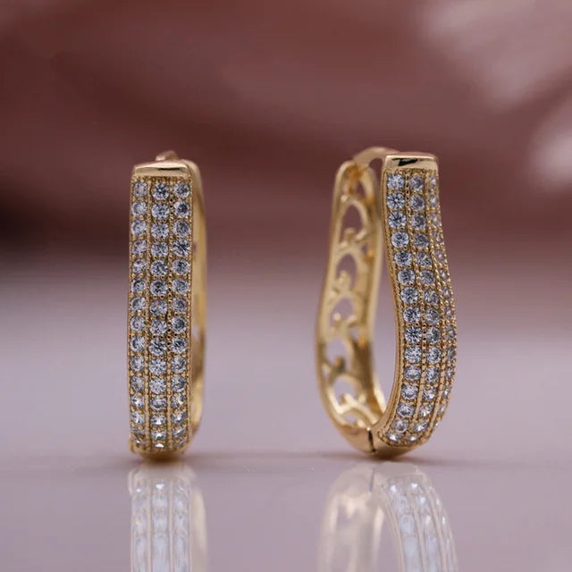 Zilver Essence Geometrische Metalen Oorbellen voor Vrouwen