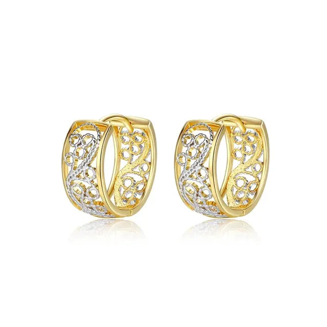 Zilver Essence Geometrische Metalen Oorbellen voor Vrouwen