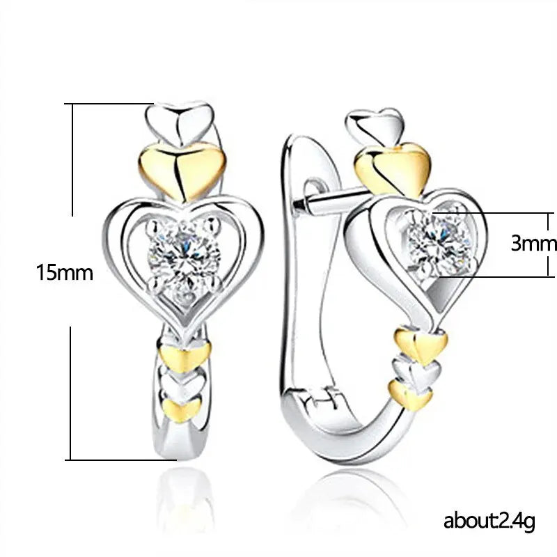 Zilver Essence Geometrische Metalen Oorbellen voor Vrouwen
