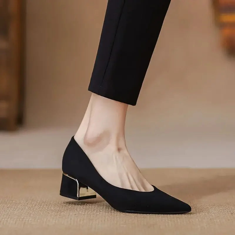 Elegante Schritte Sommer Flache Schuhe