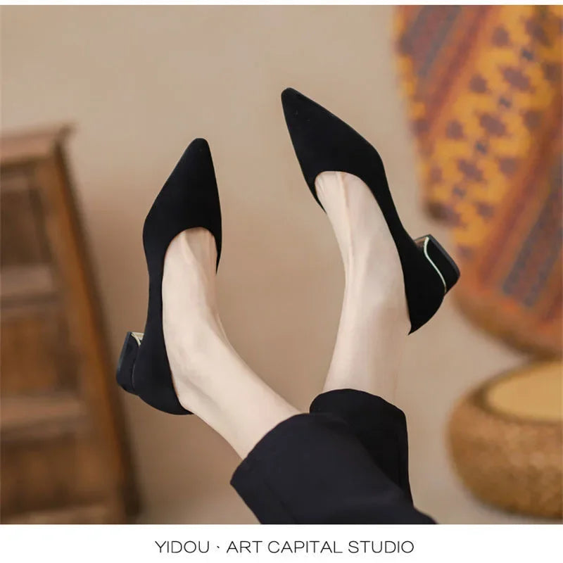 Elegante Schritte Sommer Flache Schuhe