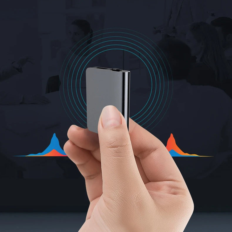Ultra-dünner Mini-Audiorecorder für klare Tonaufnahmen