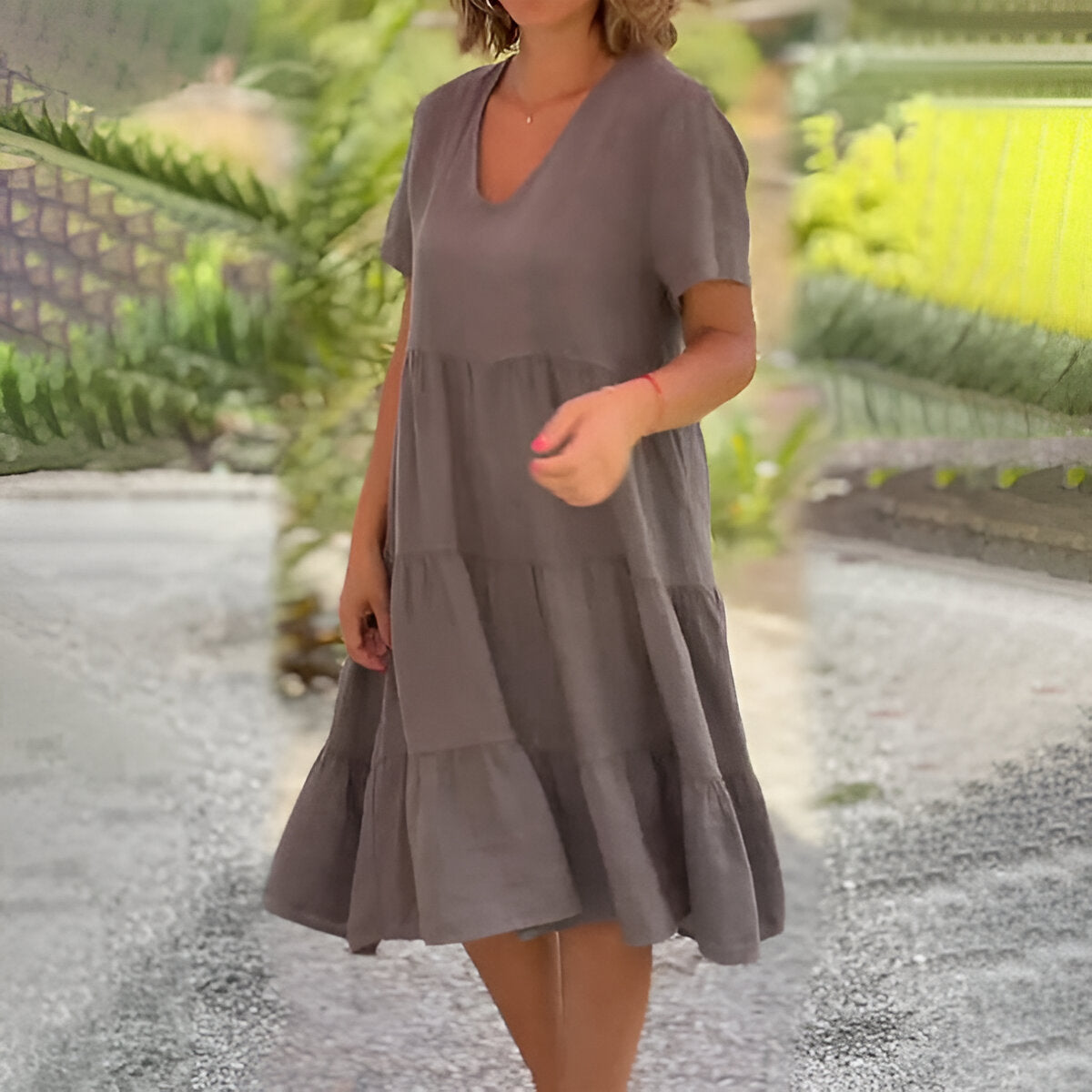 LuxSoft Elegance jurk voor dames