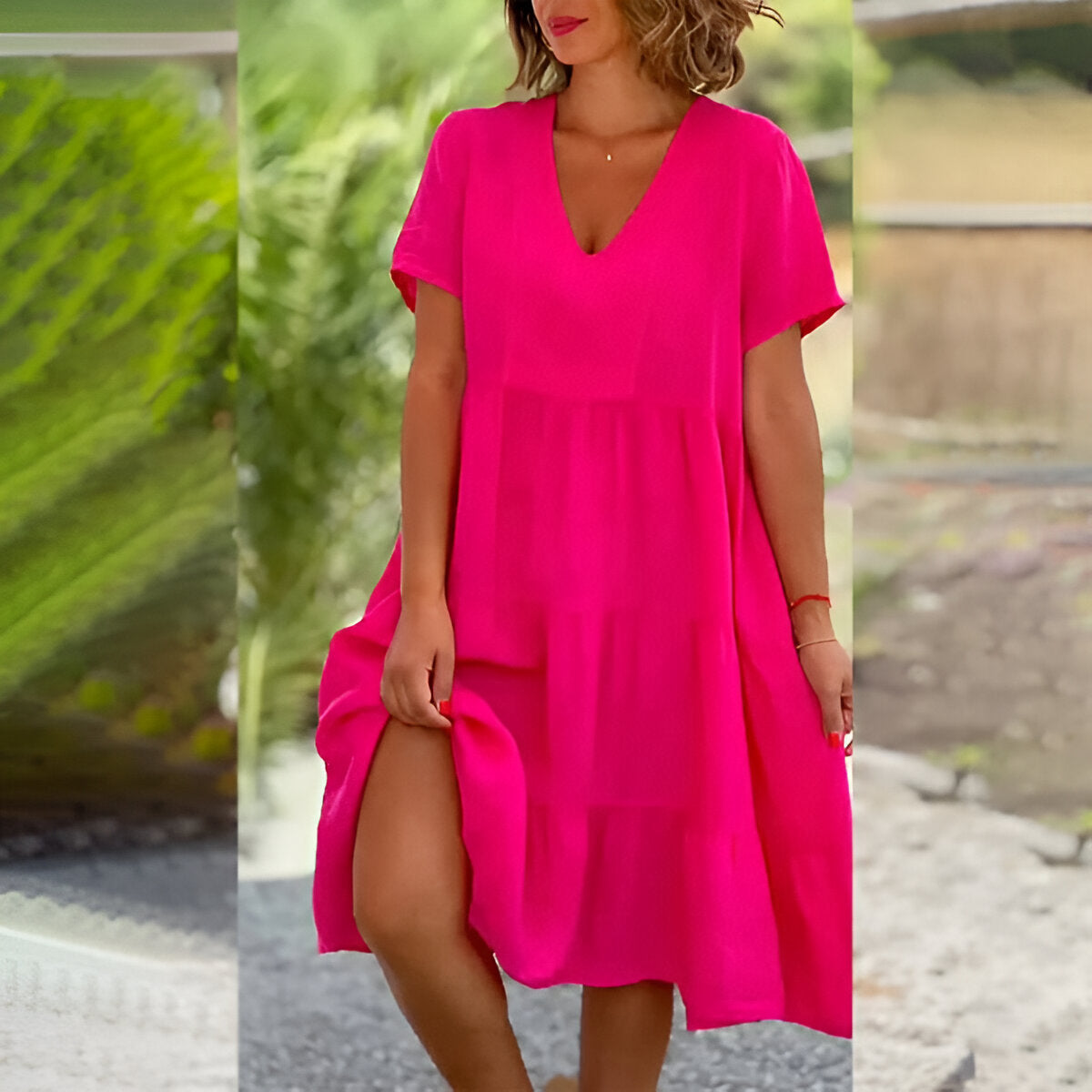 LuxSoft Elegance jurk voor dames