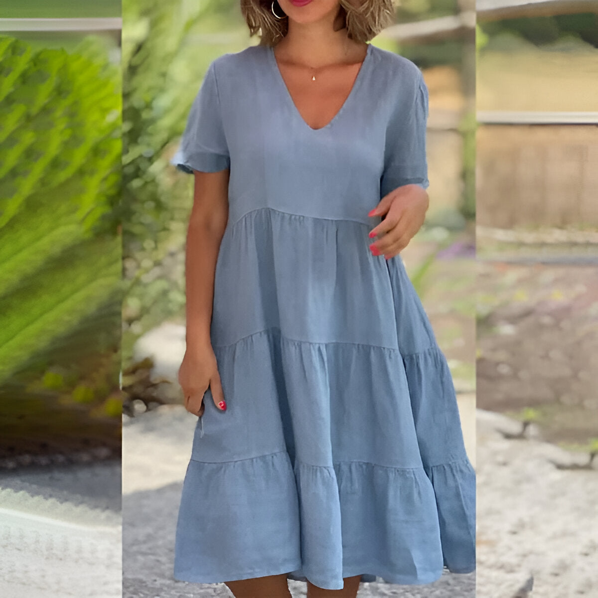 LuxSoft Elegance jurk voor dames