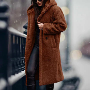 Velanora| Warme Teddy Winterjas