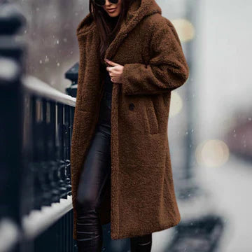 Velanora| Warme Teddy Winterjas