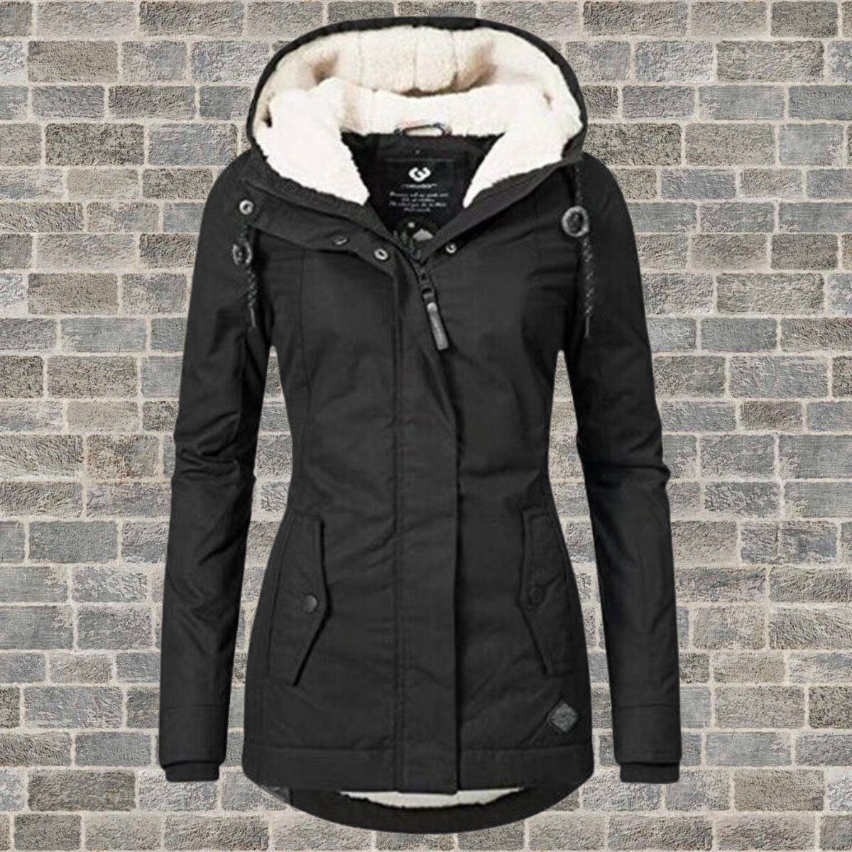 Windseasons | Giacca di Cotone Pieghettata con Cappuccio | Confortevole e Elegante