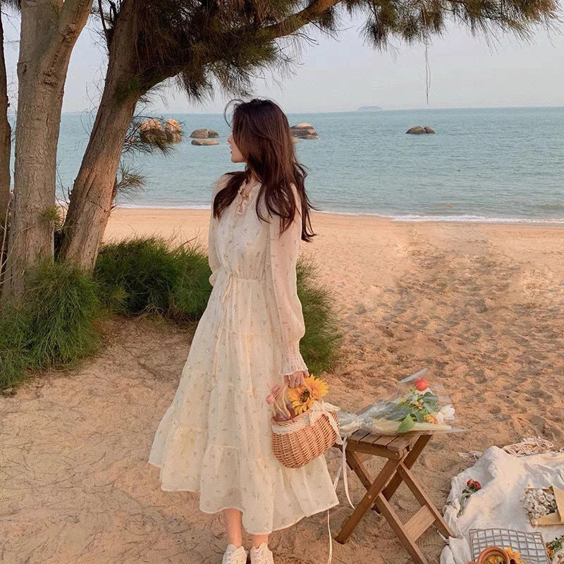 Zomer Chiffon Bloemenjurk van FemmeGrace