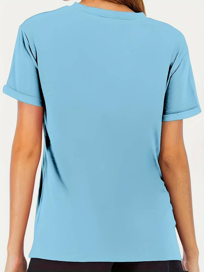 Vanessa | Camiseta casual con estampado gráfico de diente de león