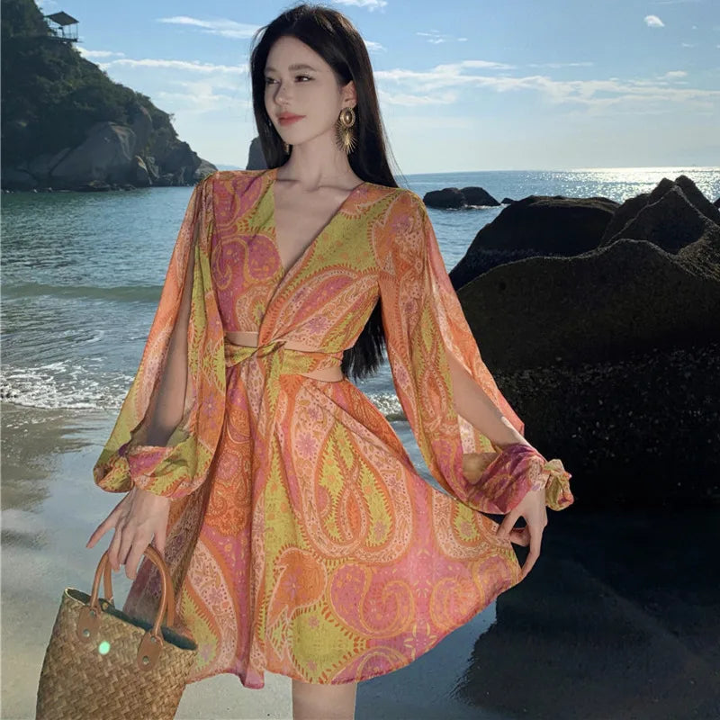 Summer Flowers Beach Dress from Summer Oasis 2024