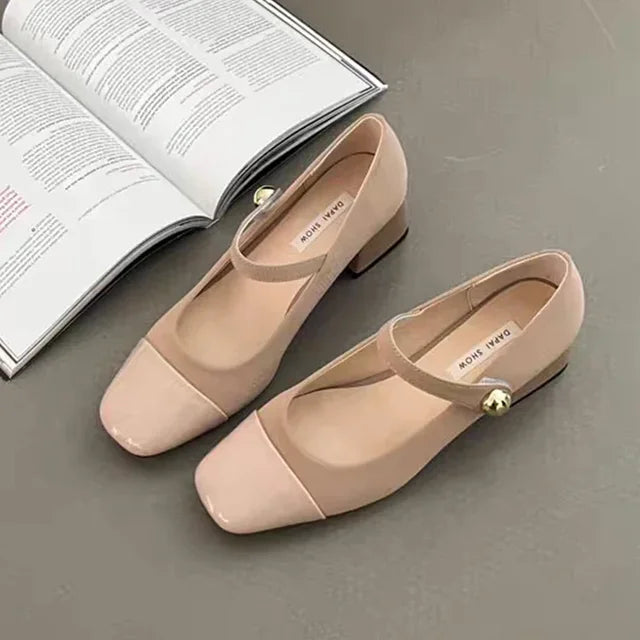 Elegant Square Toe High Heels for Women