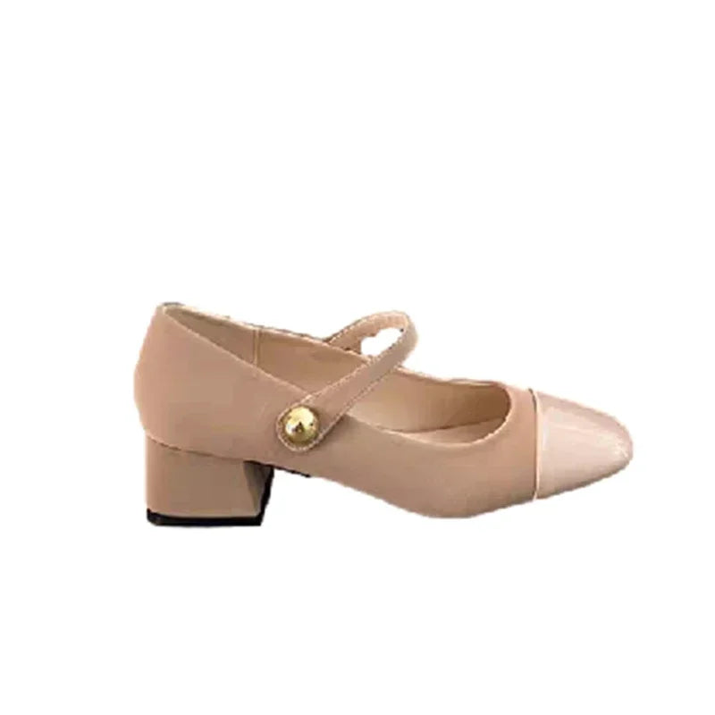 Elegant Square Toe High Heels for Women
