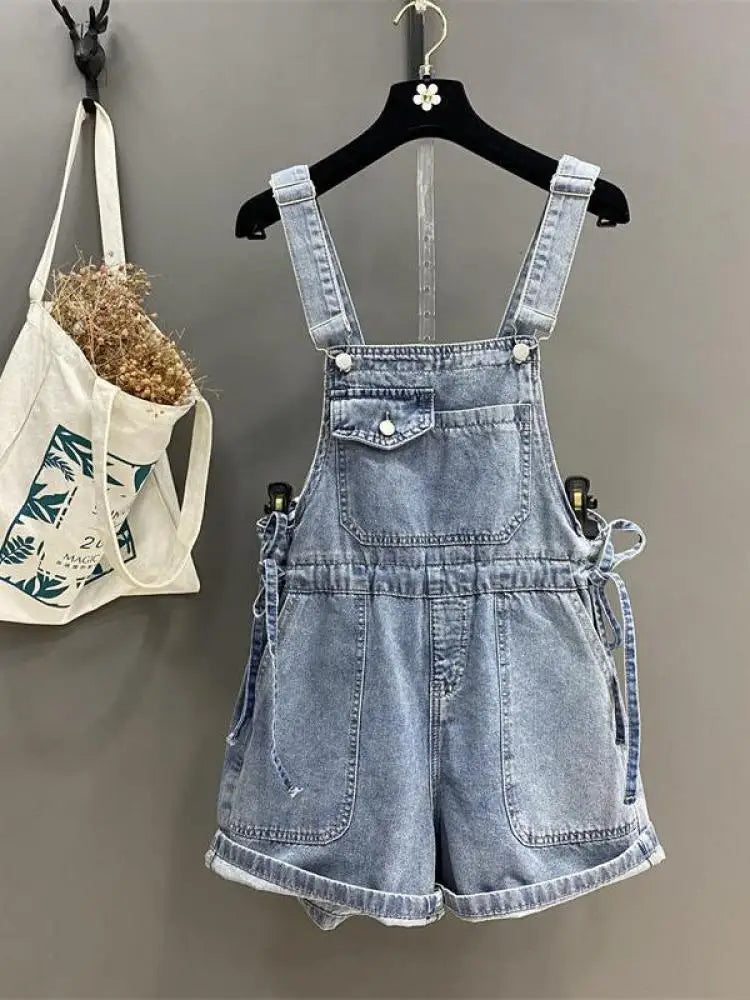 Vintage Blue Denim Jumpsuit by Stella for Stylish Women