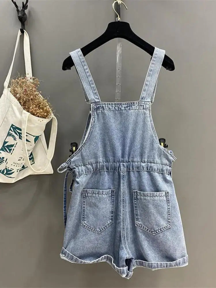 Vintage Blue Denim Jumpsuit by Stella for Stylish Women