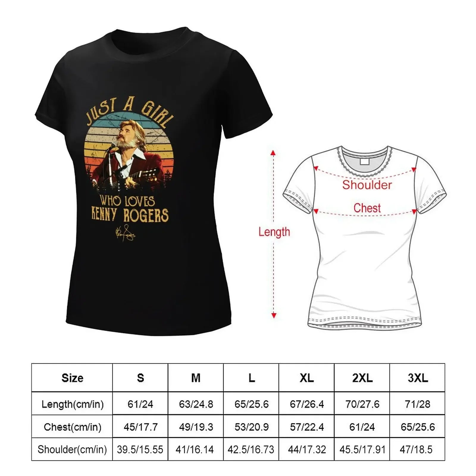 Chickie's Kenny Rogers Liefhebber Tee