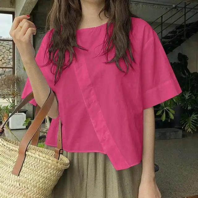 Zomerse Mode Blouses van Feminina Fashion.
