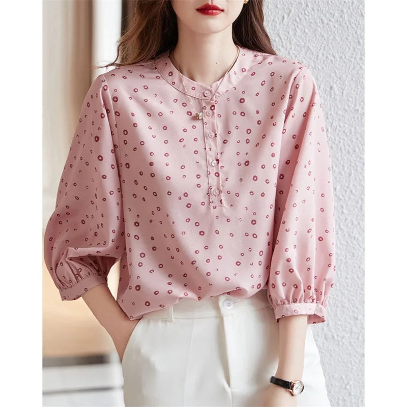 Female Spring Summer Style Blouses