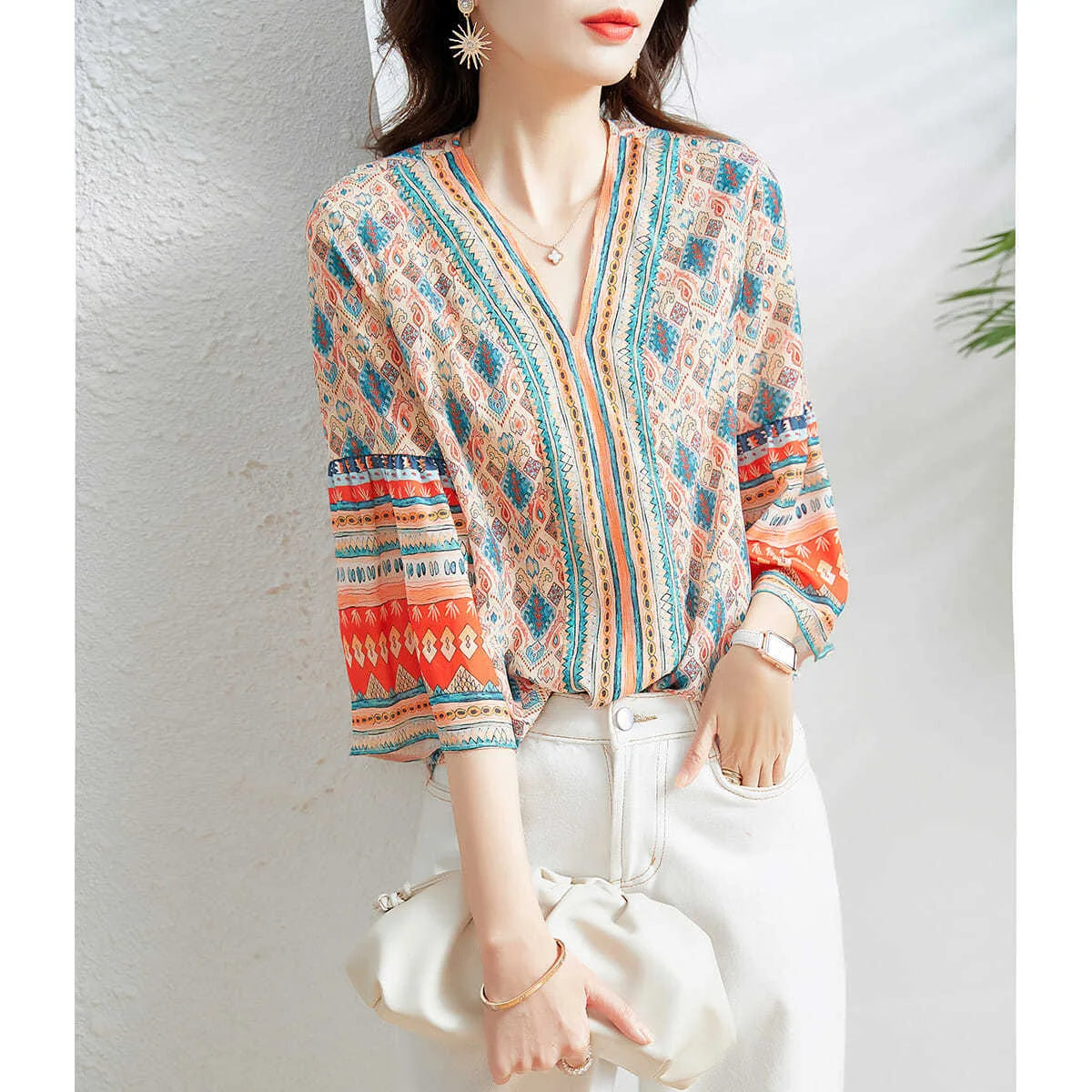 Blusa Eleganza Estiva Luxe