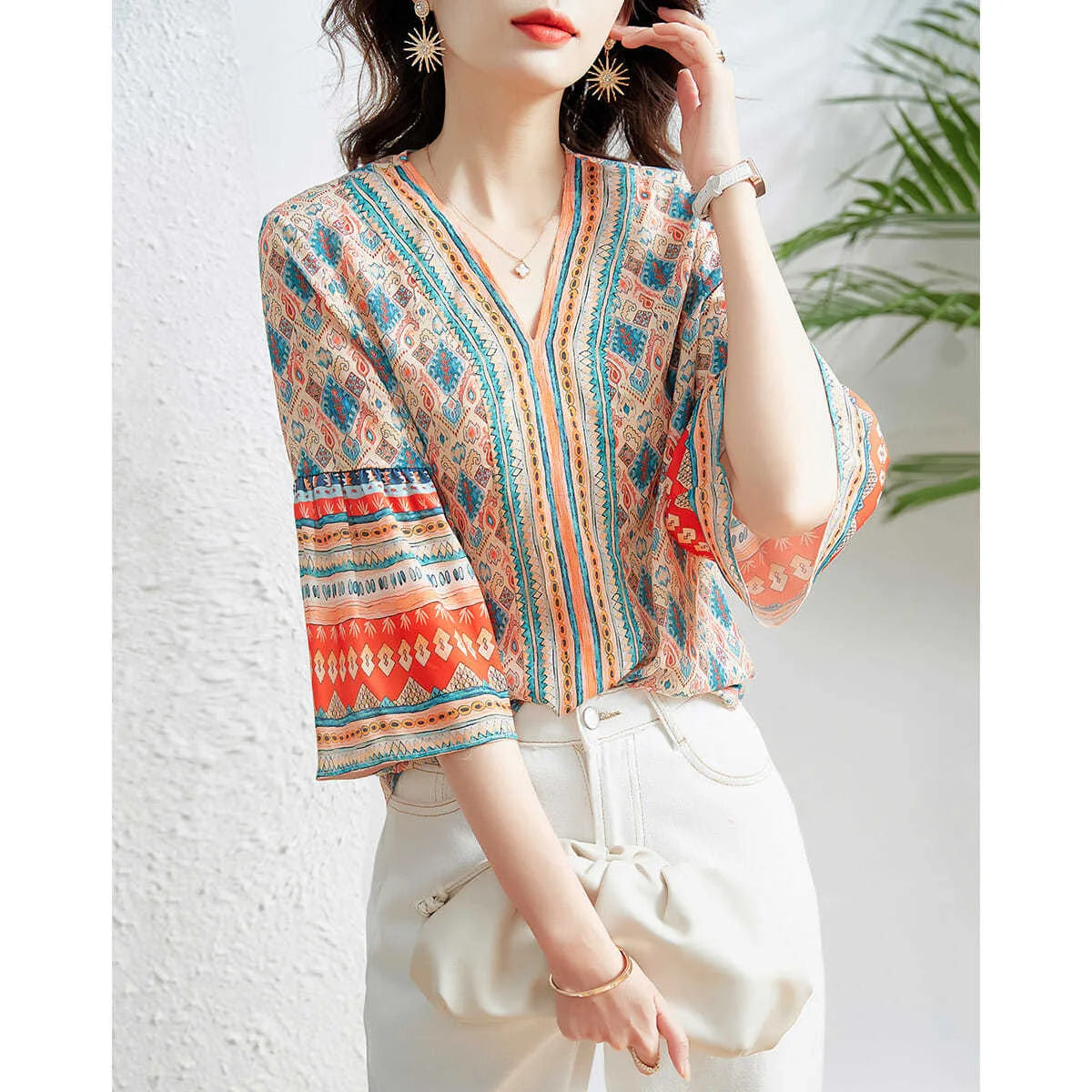 Blusa Eleganza Estiva Luxe