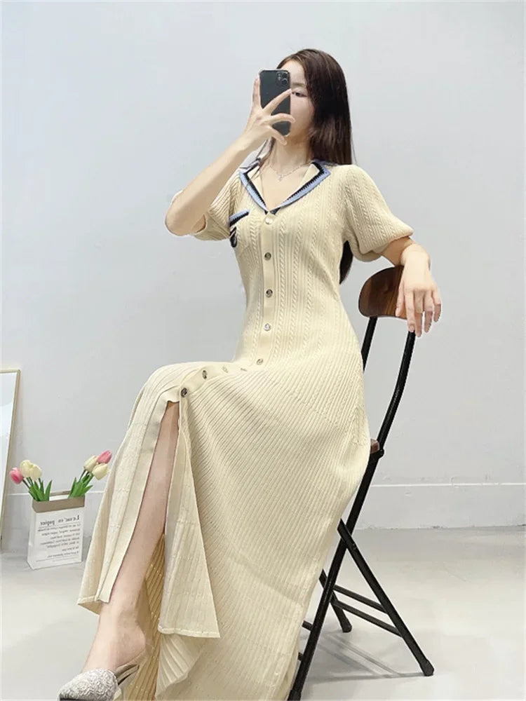 Zomer Couture Luxe Lange Avondjurk