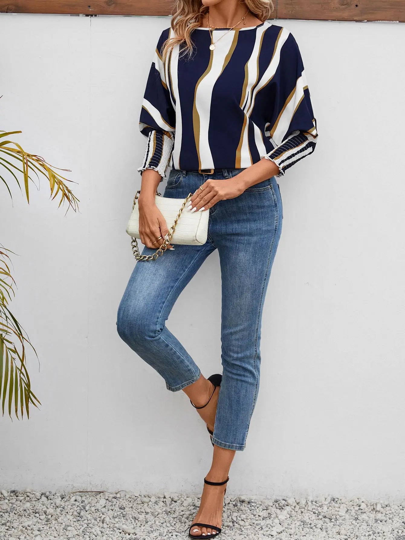 Elegant Summer Blouse with Owl Eater Fashion