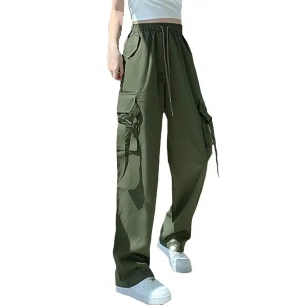 ModaFlex Casual Dames Cargo Broek met Multi Zakken