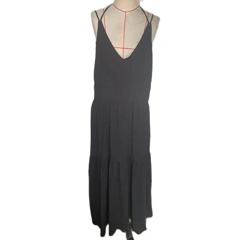 D Leeter Lente Pieghe Elegante Vestito