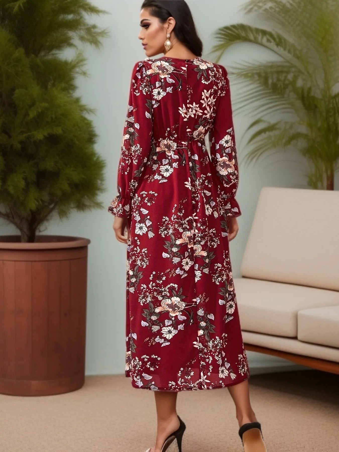 Eleganza Frauen Eid Muslimische Kleider