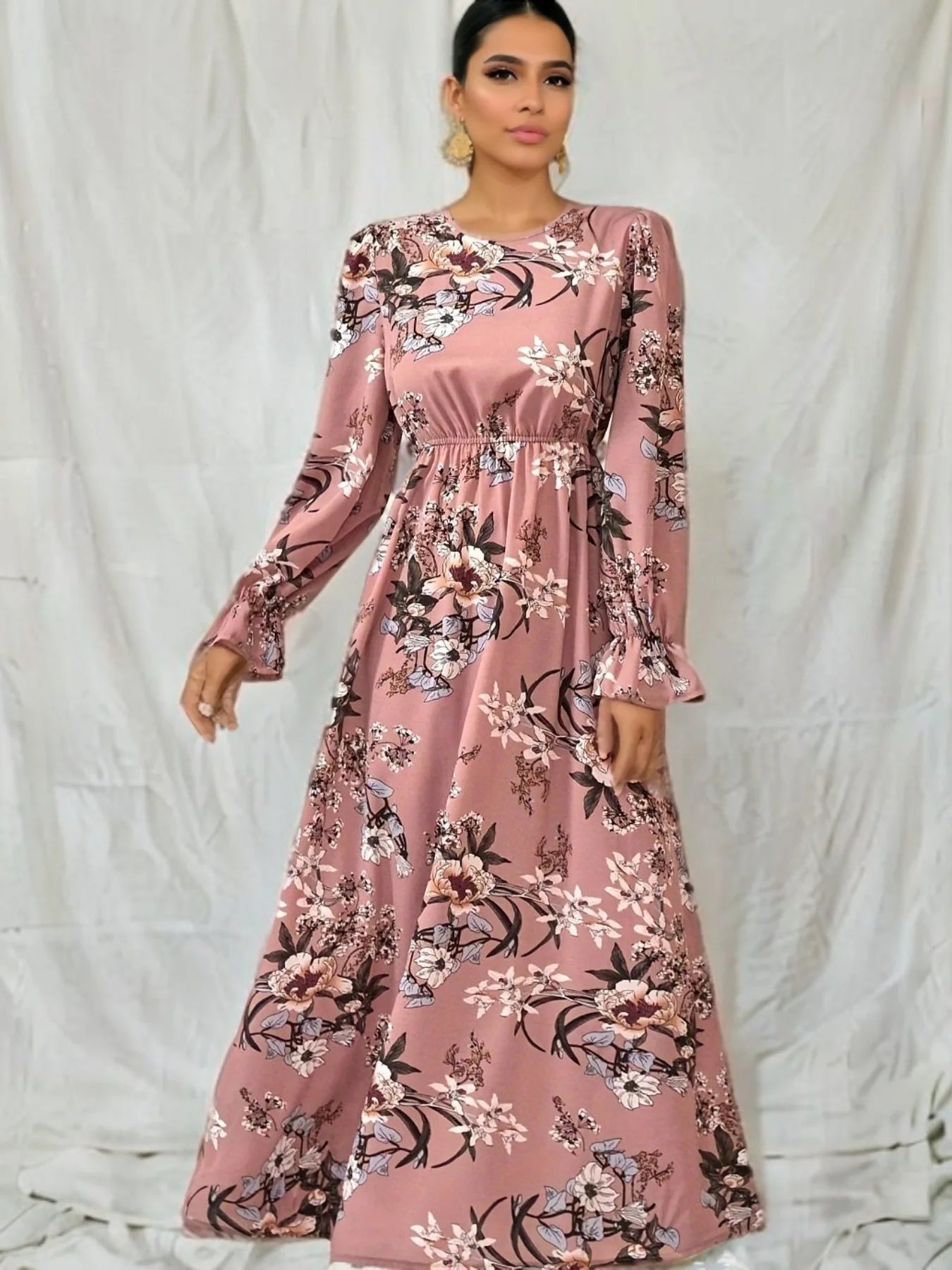 Eleganza Frauen Eid Muslimische Kleider