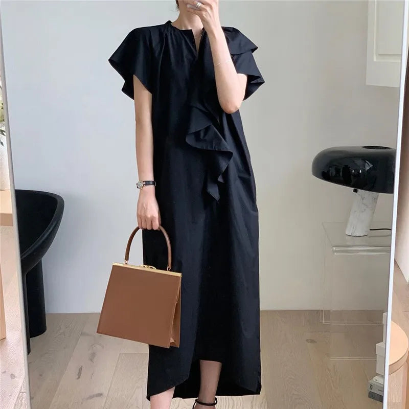 Stylish French Lady Dress for Summer Elegance