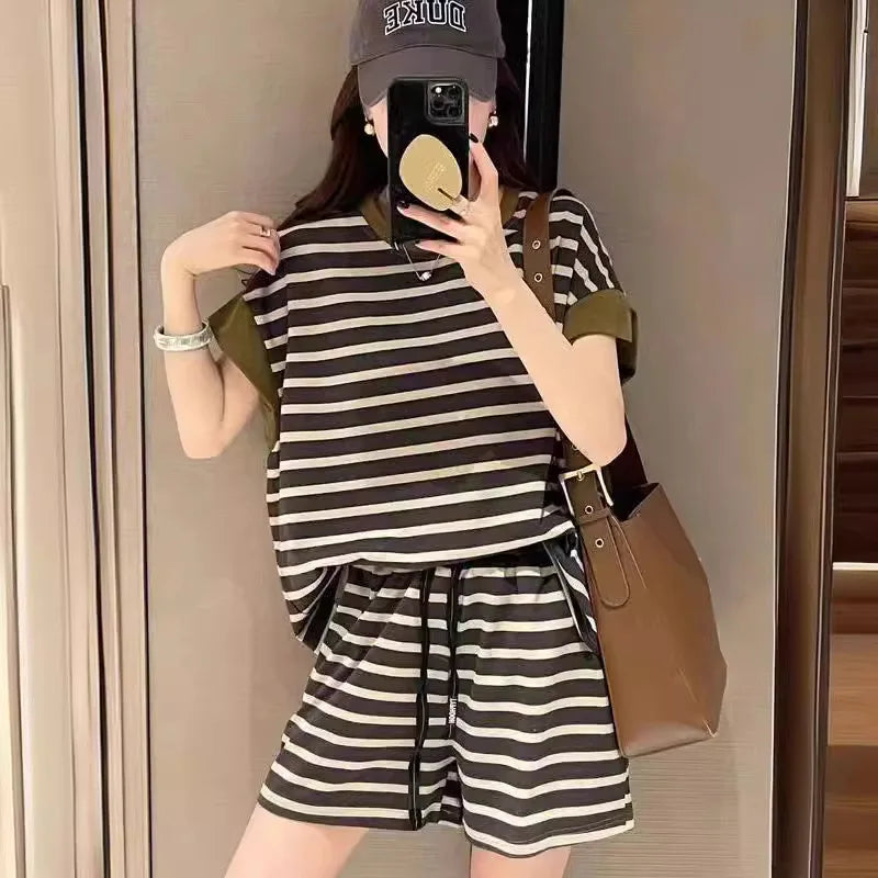 Fresh Fashion Summer Stripe Style Set