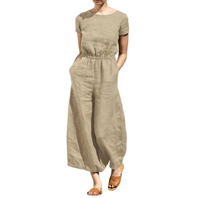 Zomerbries Jumpsuit - Briesende Bloem