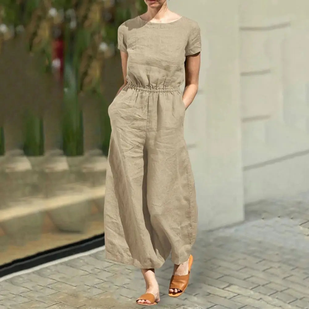 Zomerbries Jumpsuit - Briesende Bloem