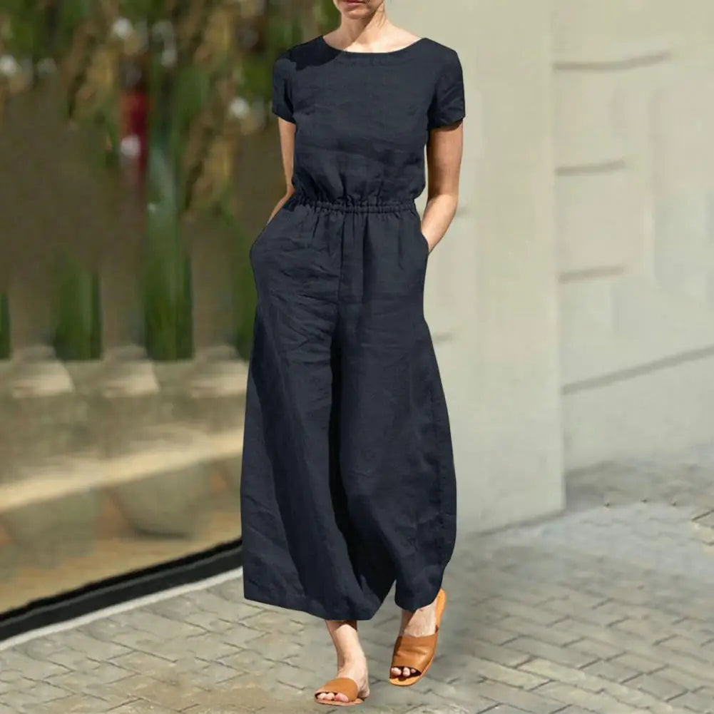 Zomerbries Jumpsuit - Briesende Bloem