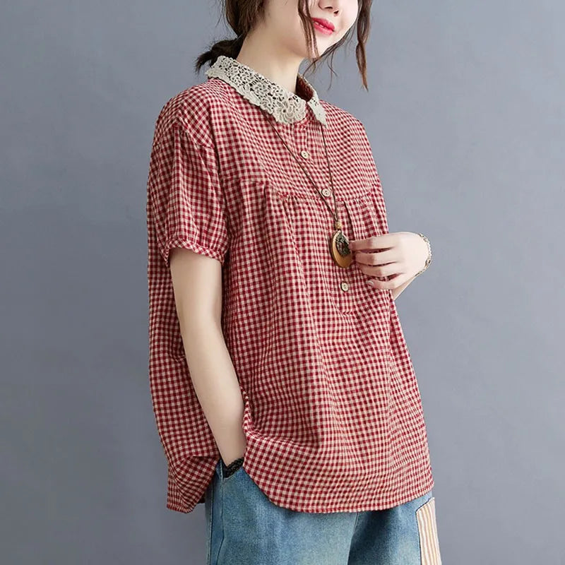 Vintage Shirt van Linen Lux