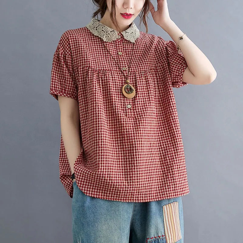 Vintage Shirt van Linen Lux