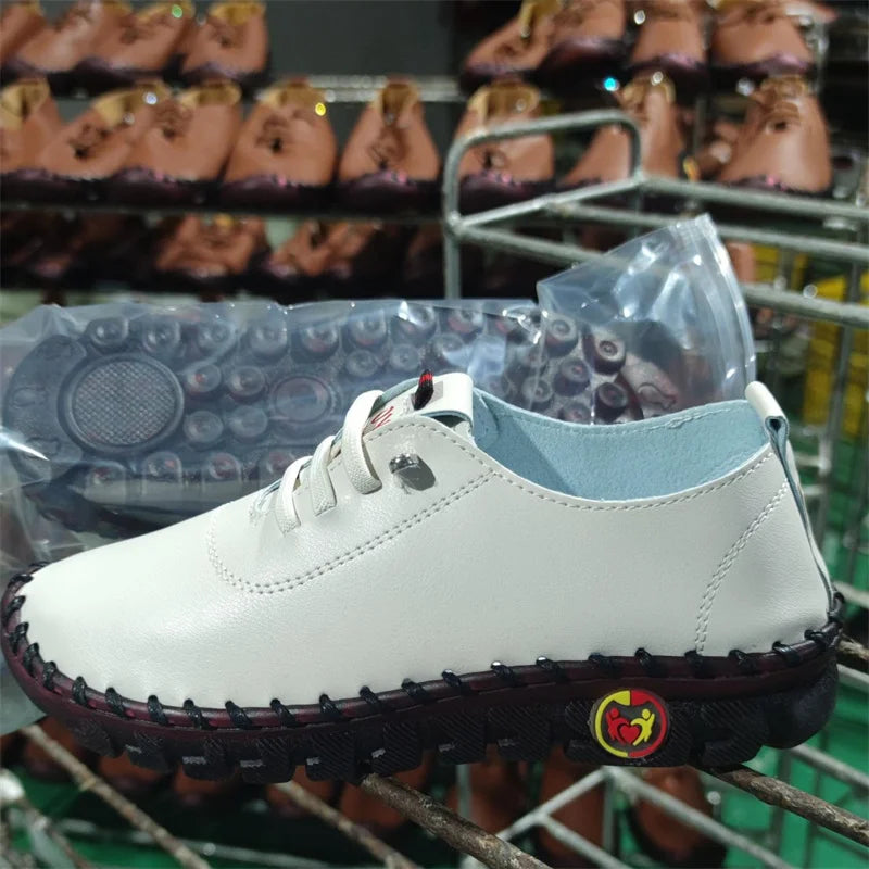 Mocassins Sofie en cuir PU pour mamans élégantes