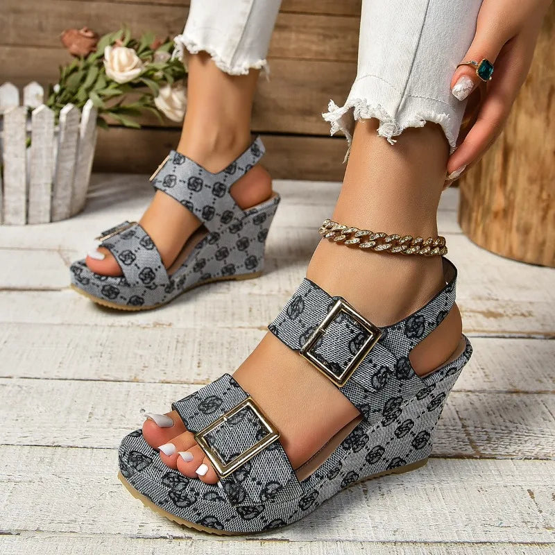 Laureluxe Super hohe Absatz Sandalen