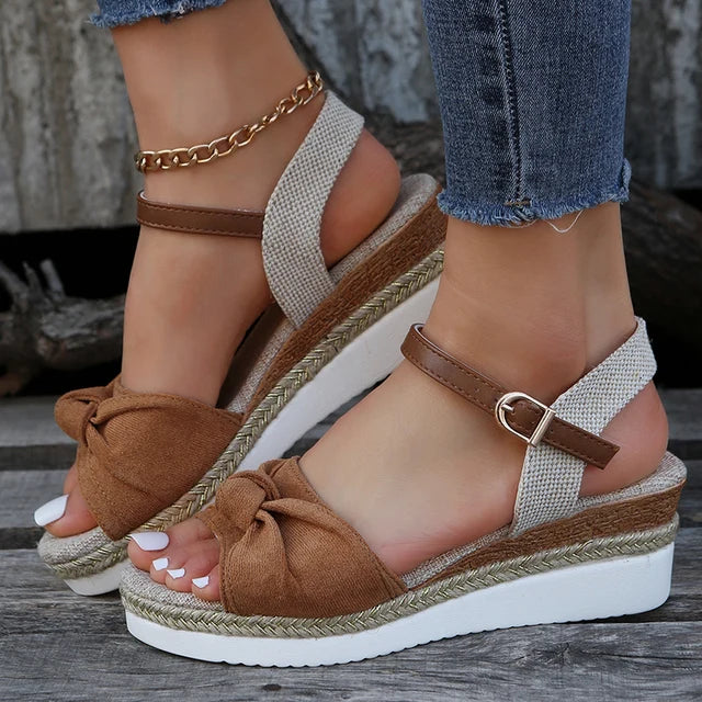 Gladiator Wedge Sandals for Women