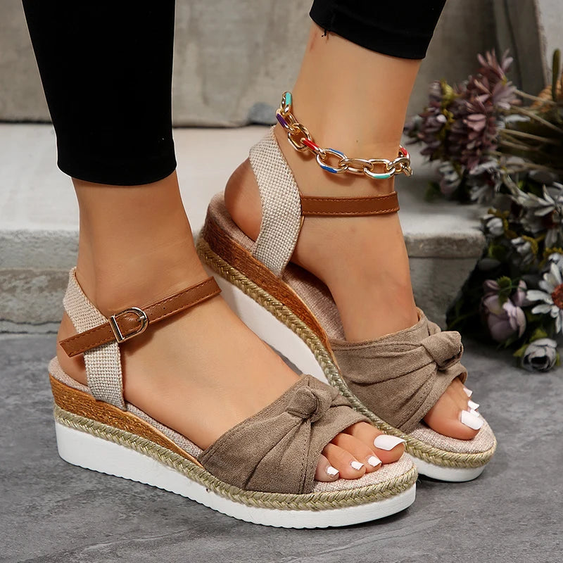 Gladiator Wedge Sandals for Women