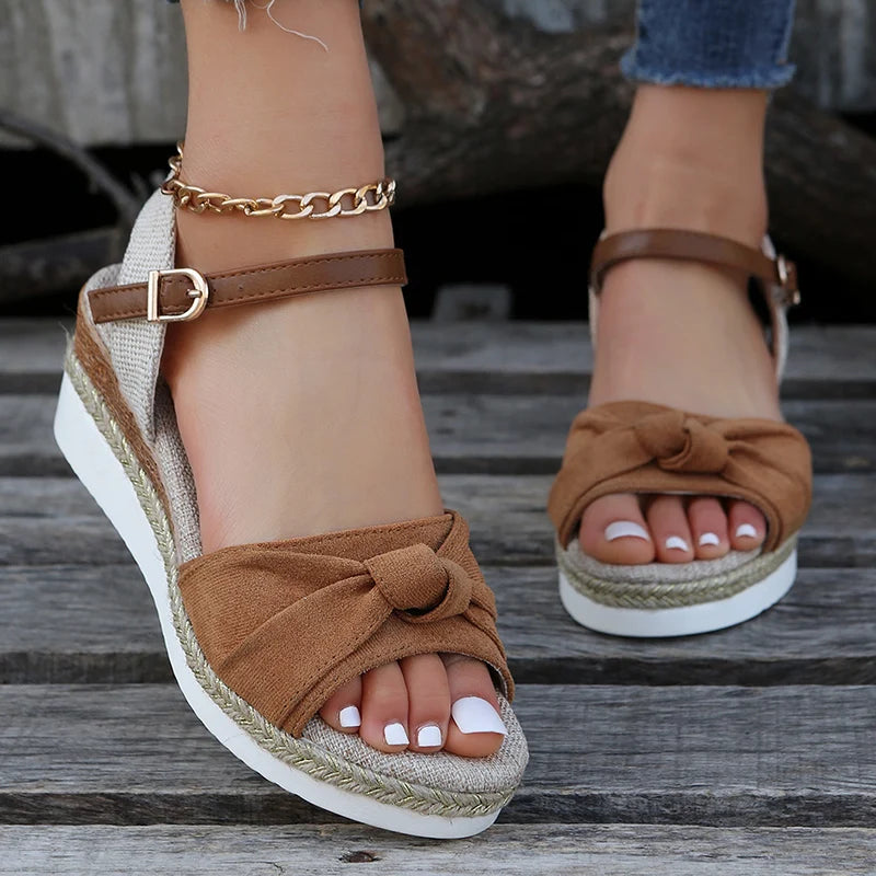 Gladiator Wedge Sandals for Women