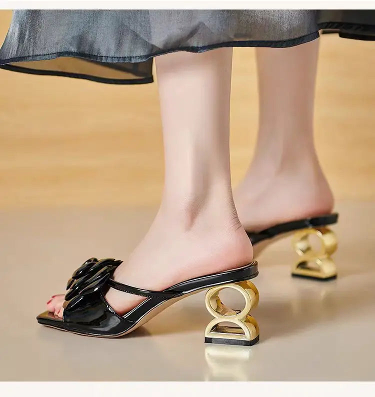 JauntyGleam Damen Sandalen